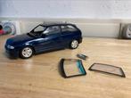 Opel Astra GSi | 1:18 | Norev | Blauw | SCHADE, Hobby en Vrije tijd, Modelauto's | 1:18, Ophalen of Verzenden, Gebruikt, Auto