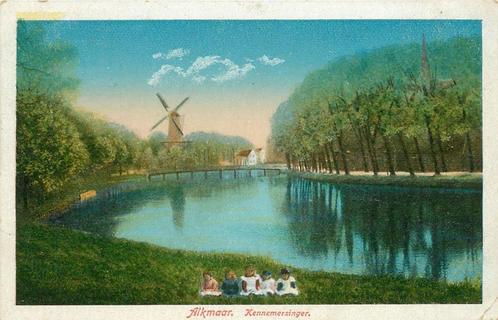 (386-234-023) Alkmaar Kennemer Singel, Verzamelen, Ansichtkaarten | Nederland, Noord-Holland, Verzenden