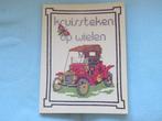 Leuk boek borduurpatronen: Kruissteken op wielen, oldtimers, Ophalen of Verzenden, Zo goed als nieuw, Handborduren, Patroon