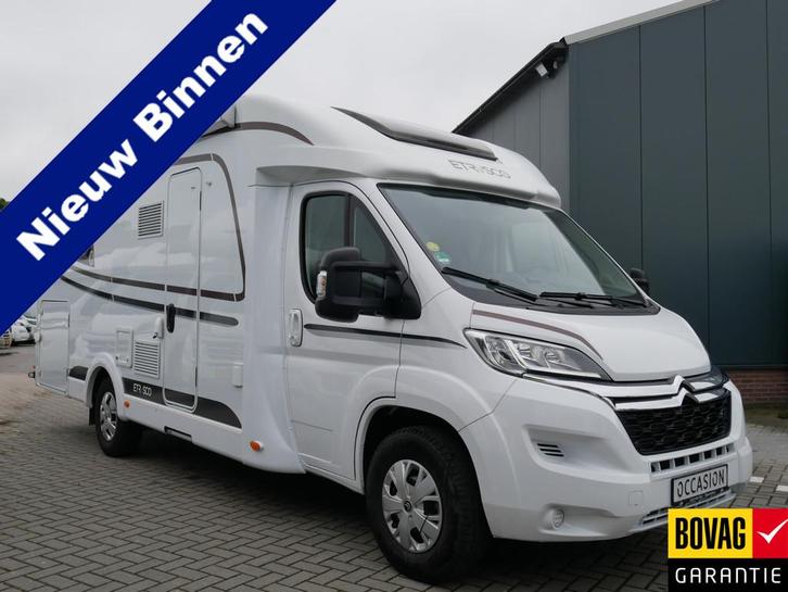 Etrusco (Capron Groep) T7400 QB, Queensbed, Hefbed, XL Garag, Caravans en Kamperen, Campers, Bedrijf, tot en met 4, Half-integraal