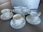 Royal Albert *Caroline* koffie kopjes en roomstel, Ophalen of Verzenden