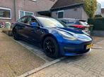 Tesla Model 3 AWD Long Range 2019 Blauw full options, Auto's, Automaat, 27 €/maand, 1831 kg, Zwart