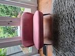 Roze bankje, Huis en Inrichting, Banken | Sofa's en Chaises Longues, Ophalen, Minder dan 75 cm, Tweepersoons, Zo goed als nieuw