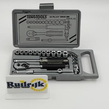 Tengtools 20 delig 1/4" handgereedschapset - Nette staa beschikbaar voor biedingen