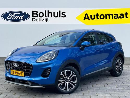 Ford Puma EcoBoost 125PK Hybrid Titanium | NW Model! |Camera, Auto's, Ford, Bedrijf, Te koop, Puma, ABS, Achteruitrijcamera, Airbags
