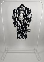Norma Kamali jumpsuit playsuit zwart wit S/M, Maat 38/40 (M), Zwart, Norma kamali, Norma