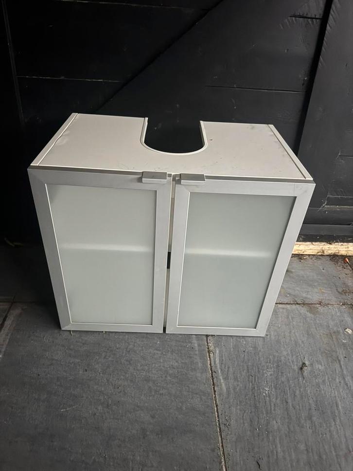 Onderkast badkamer, Tuin en Terras, Bergingen en Tuinkasten, Zo goed als nieuw, Overige typen, Kunststof, Ophalen