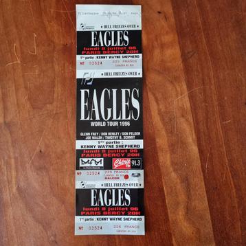 The Eagles ongebruikt origineel concertticket 1996 France beschikbaar voor biedingen