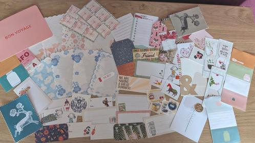 Set papiertjes stickers oa Flow Daphne's Diary 2, Hobby en Vrije tijd, Scrapbooking, Ophalen of Verzenden