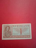 1 gulden muntbiljet Wilhelmina uit 1949 in PR+, Postzegels en Munten, Bankbiljetten | Nederland, Ophalen of Verzenden, 1 gulden