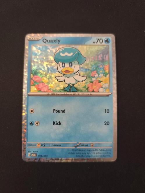 Quaxly - McDonalds Match Battle 2023 (M23 003), Hobby en Vrije tijd, Verzamelkaartspellen | Pokémon, Zo goed als nieuw, Losse kaart