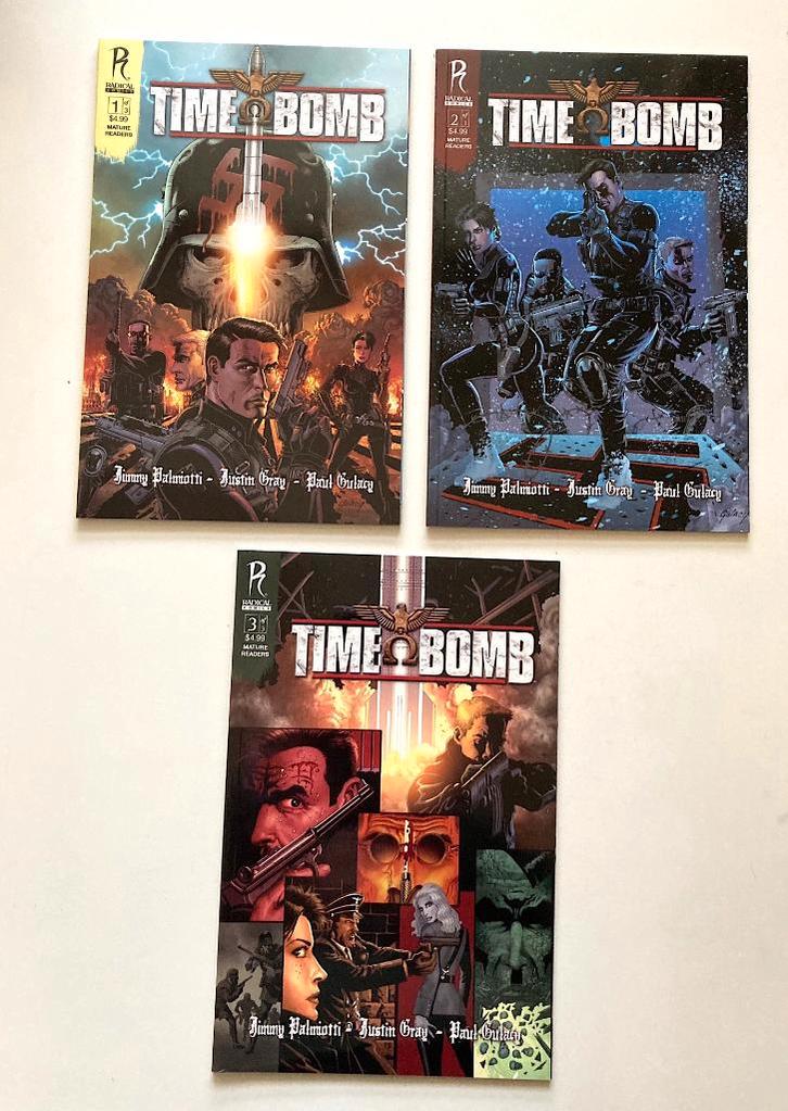 Time Bomb #1-3 (set) Prestige Radical Comics 2010, Boeken, Strips | Comics, Nieuw, Complete serie of reeks, Amerika, Ophalen