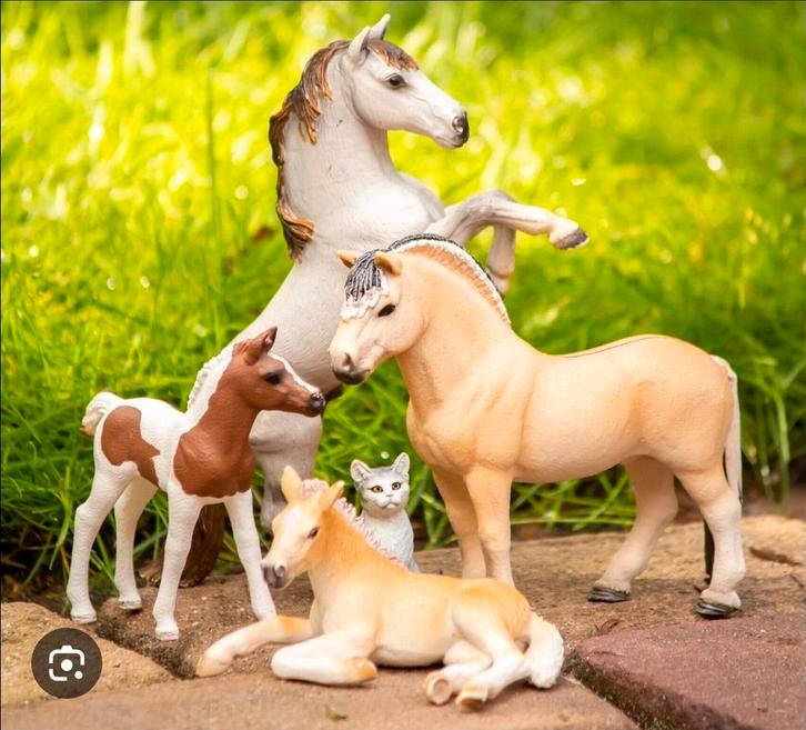SCHLEICH PAARDEN VERZAMELING, Verzamelen, Dierenverzamelingen, Zo goed als nieuw, Beeldje of Figuurtje, Paard, Ophalen of Verzenden