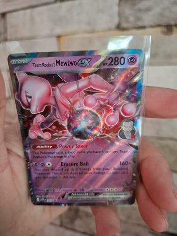 Team Rocket's Mewtwo Ex beschikbaar voor biedingen