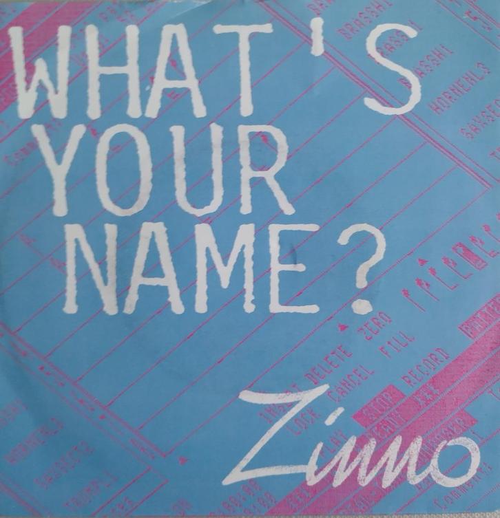 Zinno - What's your name, Cd's en Dvd's, Vinyl Singles, Zo goed als nieuw, Single, Pop, 7 inch, Verzenden