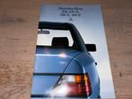 Folder Mercedes-Benz W124 1985 (200E, 230E, 260E, 300E), Ophalen of Verzenden, Zo goed als nieuw, Mercedes