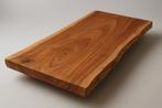 Suar Boomstam Tafel Mega Aanbieding 180x90 incl poten en lak, Ophalen, 50 tot 100 cm, Rechthoekig, Overige houtsoorten