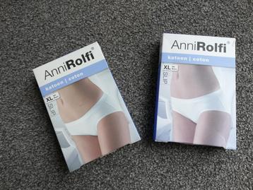 Anni Rolfi XL damesslip wit katoen beschikbaar voor biedingen
