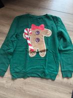 Livergy heren kersttrui groen peperkoekmannetje maat L, Diversen, Kerst, Ophalen of Verzenden, Zo goed als nieuw