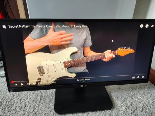 Ultrawide IPS monitor LG 25UB55, Computers en Software, Monitoren, Gebruikt, 61 t/m 100 Hz, DisplayPort, DVI, HDMI, VGA, Gaming