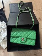 CC tas leder, Sieraden, Tassen en Uiterlijk, Tassen | Damestassen, Ophalen of Verzenden, Zo goed als nieuw, Groen, Schoudertasje