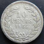 10 Cent 1855, Postzegels en Munten, Munten | Nederland, Koning Willem III, Verzenden, Zilver, 10 cent