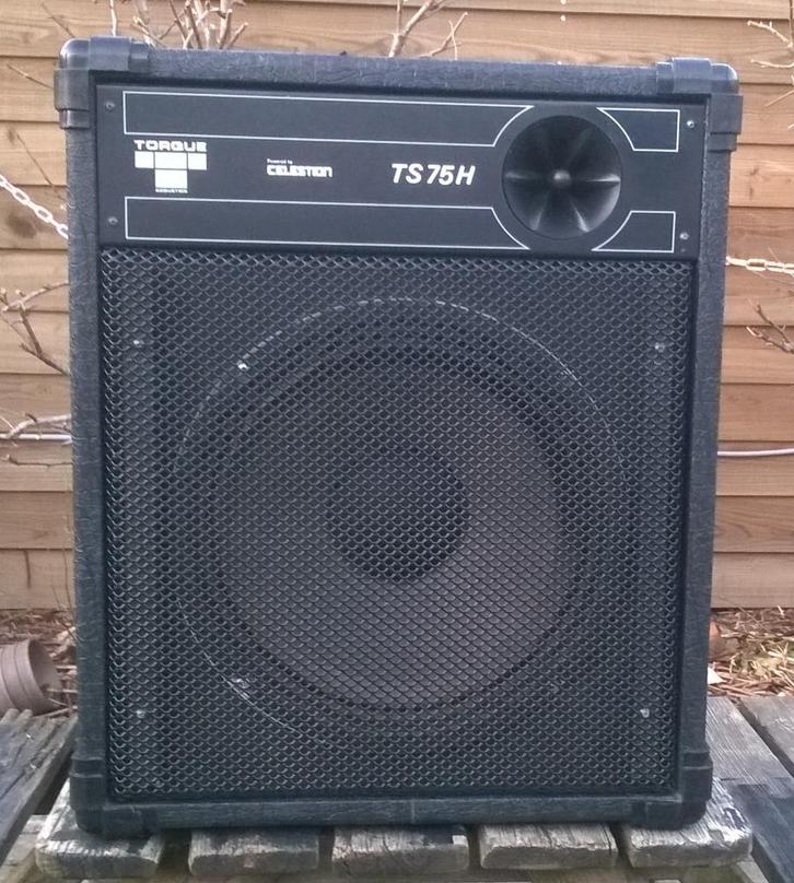 Luidsprekers 12 inch 75 - 150 Watt Torque, 2 stuks, Audio, Tv en Foto, Luidsprekers, Refurbished, Front, Rear of Stereo speakers