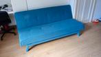 Slaapbank, Ophalen, Gebruikt, Blauw, 190 cm of minder