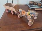 Houten paard met wagen, Ophalen of Verzenden