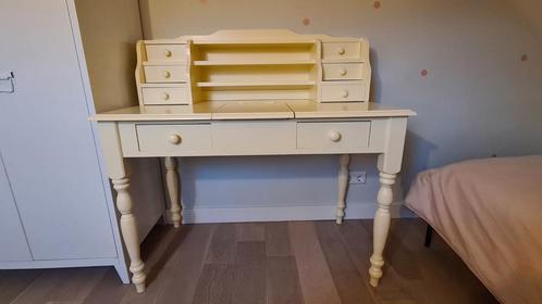 Meidenbureau met spiegel en lades, Huis en Inrichting, Bureaus, Gebruikt, Bureau, Ophalen