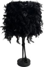 Kitchen Trend kraanvogel op poten lamp met veren, Huis en Inrichting, Ophalen of Verzenden, Nieuw, Kunststof, Minder dan 50 cm