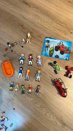 Playmobil poppetjes, boot, surfboard, hondjes/ umicorn, Ophalen of Verzenden, Zo goed als nieuw