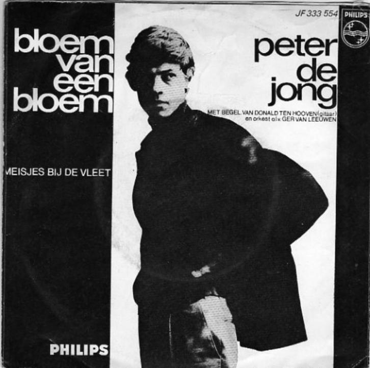 Nederbeat- Peter de Jong- Meisjes bij de Vleet/ Bloem, Cd's en Dvd's, Vinyl Singles, Gebruikt, Nederlandstalig, Verzenden