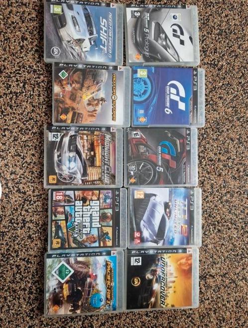 PS3 en 1x PS2 spellen, Spelcomputers en Games, Spelcomputers | Sony PlayStation 3, Zo goed als nieuw, Slim, 320 GB, Ophalen of Verzenden