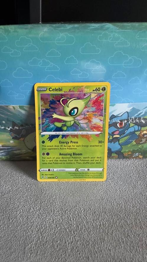 Celebi VIV009, Hobby en Vrije tijd, Verzamelkaartspellen | Pokémon, Zo goed als nieuw, Ophalen of Verzenden