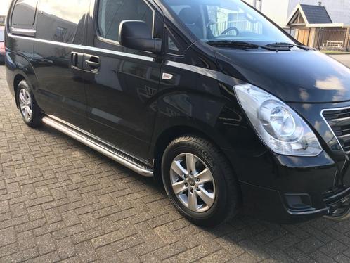 Hyundai H1 H300 Sidebars buis 60 mm met RVS trede, Auto diversen, Tuning en Styling