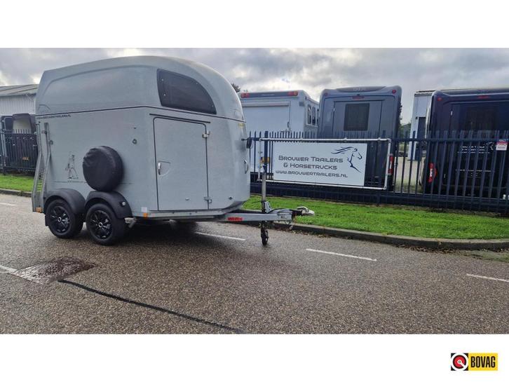 Bockmann Comfort aluminium bodem met zadelkamer, Dieren en Toebehoren, Paarden en Pony's | Trailers en Aanhangwagens, Gebruikt