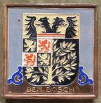 tegel Wapen Den Bosch s'Hertogenbosch Westraven cloisonne, Ophalen of Verzenden