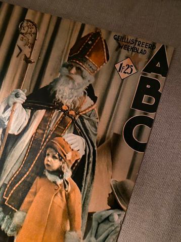 Zeer oude Sinterklaas cover uit 1932! beschikbaar voor biedingen