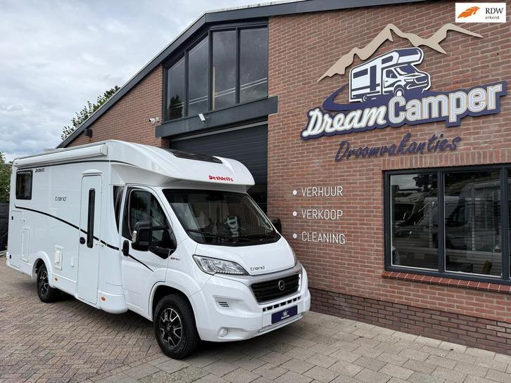 Dethleffs Trend T6717 Automaat 9G! 160pk! Airco! 6.95m!, Caravans en Kamperen, Campers, Bedrijf, Half-integraal, Dethleffs, Diesel