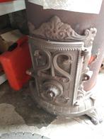 godin kachel ,buitenmantel doorgeroest, Huis en Inrichting, Kachels, Ophalen, Gebruikt, Hout, Houtkachel