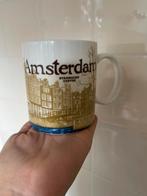 Starbucks Amsterdam Mok, Gebruikt, Porselein of Keramiek, Schaal, Rond