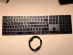 Apple Magic Keyboard met keypad (space grey), Computers en Software, Toetsenborden, Gebruikt, Multimediatoetsen, Numeriek, Ophalen of Verzenden