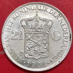Rijksdaalder 1931. Pr., Zilver, 2½ gulden, Koningin Wilhelmina, Ophalen of Verzenden