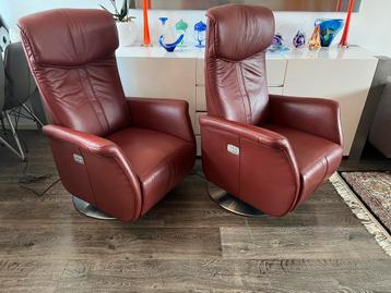 2x Relaxfauteuils/relaxstoelen/relax fauteuils/relax stoelen beschikbaar voor biedingen