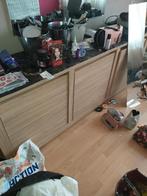 Houten Dressoir met Lades, Huis en Inrichting, Kasten | Dressoirs, Ophalen, Gebruikt, Met deur(en), 150 tot 200 cm