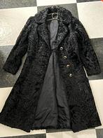 Vintage astrakan jas uit frankrijk met sierknopen, Kleding | Dames, Zwart, Ophalen of Verzenden, Zo goed als nieuw, Vintage