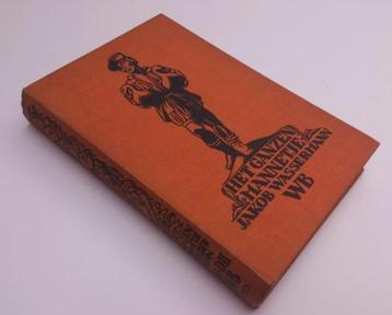 Het Ganzenmannetje uit 1935  J.Wassermann hardcover antiek