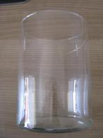 z.g.a.n. glazen vaas/windlicht, Ophalen of Verzenden, Zo goed als nieuw, Glas, Minder dan 50 cm