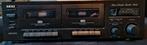 Akai HX-27W Dubbel Cassettedeck, Audio, Tv en Foto, Cassettedecks, Ophalen of Verzenden, Dubbel, Akai, Auto-reverse